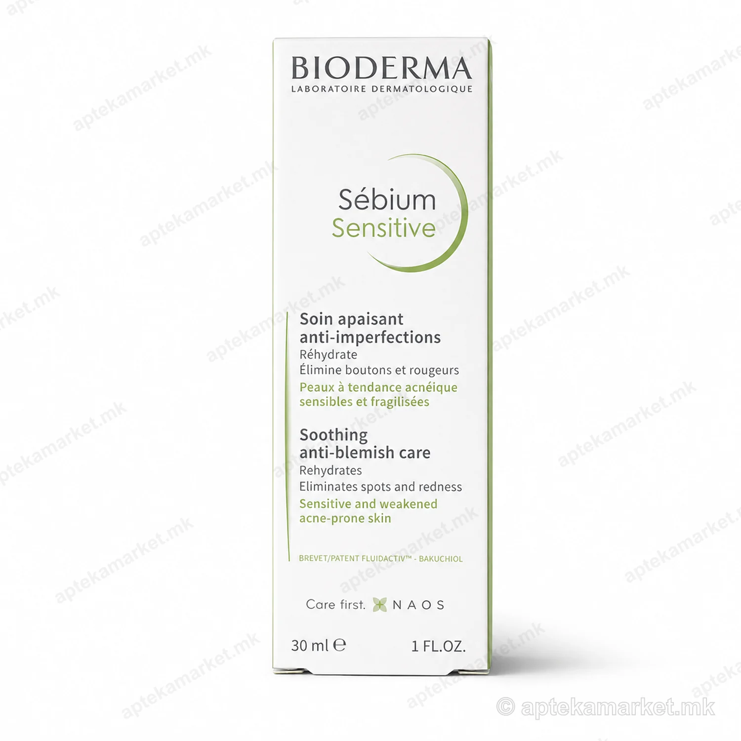 Bioderma Sébium Sensitive пакување