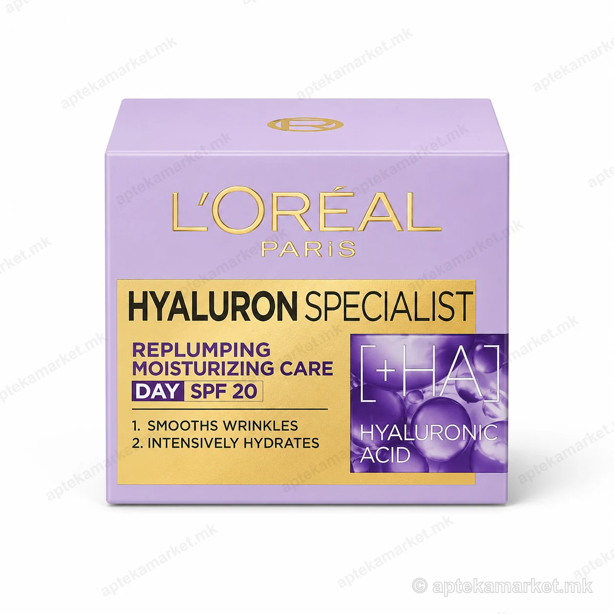 L'Oréal Hyaluron Specialist Day SPF20 дневен крem пакување
