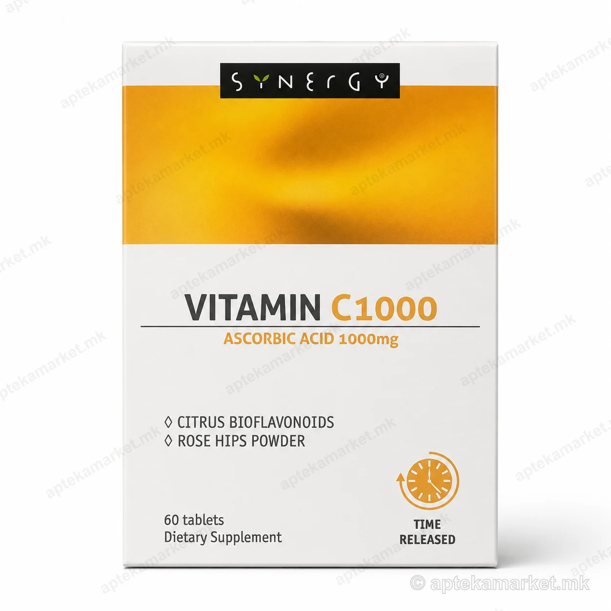 Synergy Vitamin C1000 таблети 60 - Synergy
