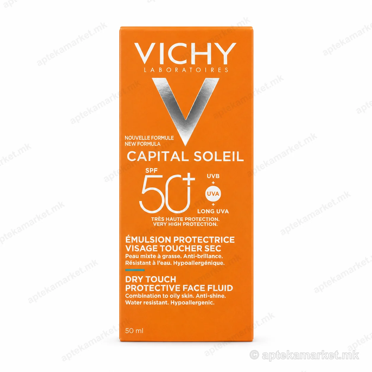 Vichy SPF производ пакување