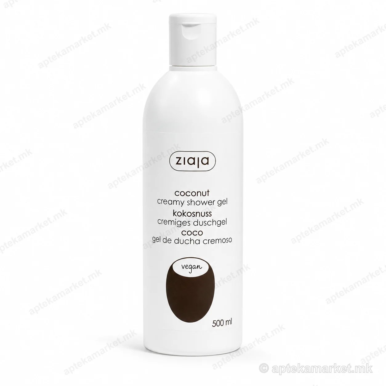 Ziaja Coconut Creamy Shower Gel гел за туширање пакување