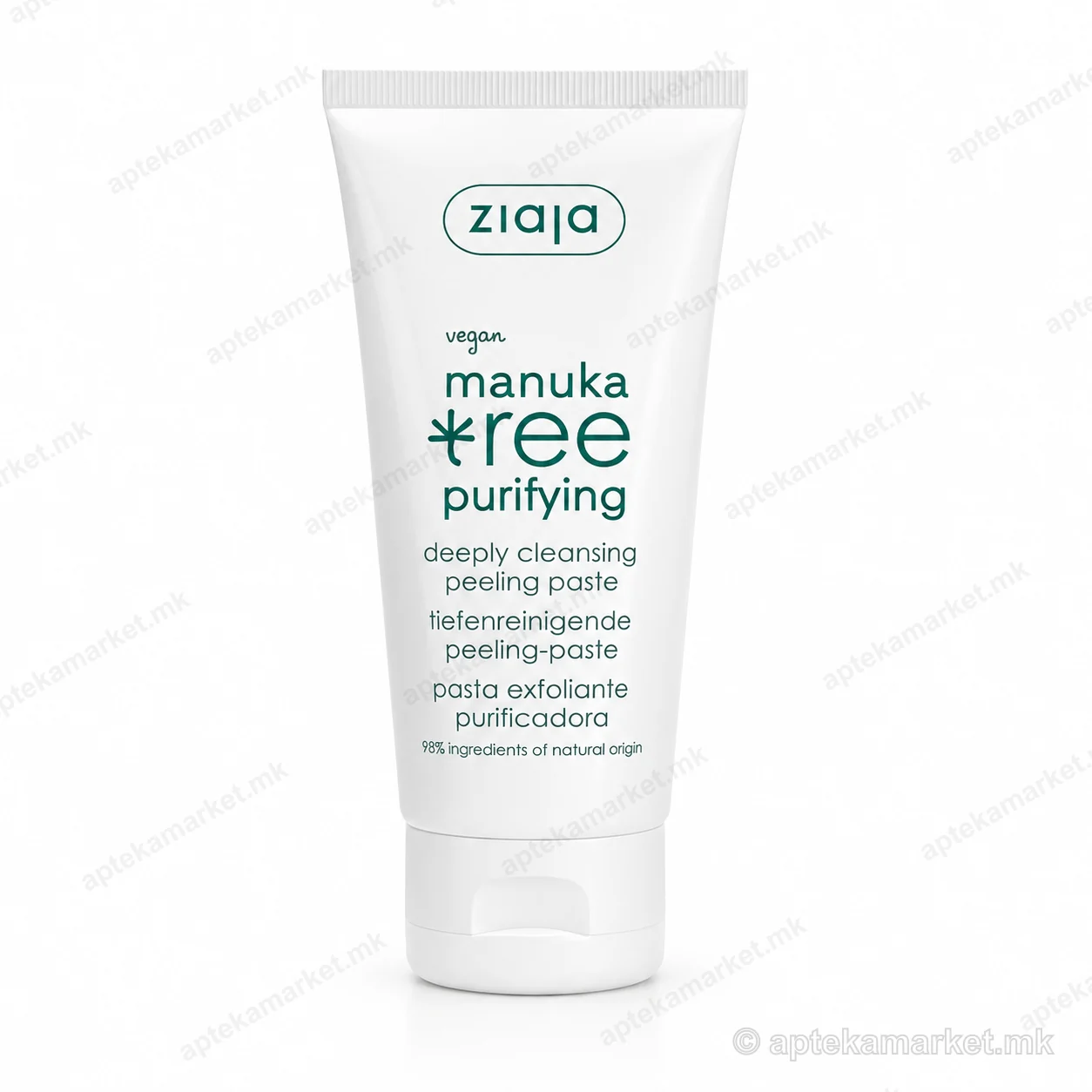 Ziaja Manuka Tree Deep Cleansing Peeling Paste пилинг-паста пакување